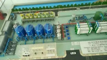 전처리 식용수 기계 가격/순수 처리 생산 설비를 만드는 바닷물 해수담수화 플랜트 음료